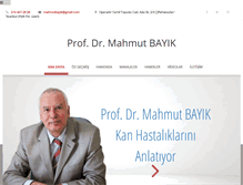 Tablet Screenshot of mahmutbayik.com